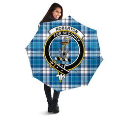 Clan Roberton Tartan Crest Umbrella WN96 Clan Roberton Tartan Today   