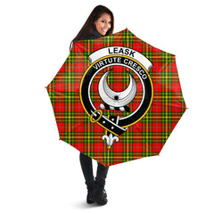 Clan Leask Tartan Crest Umbrella FK69 Clan Leask Tartan Today   