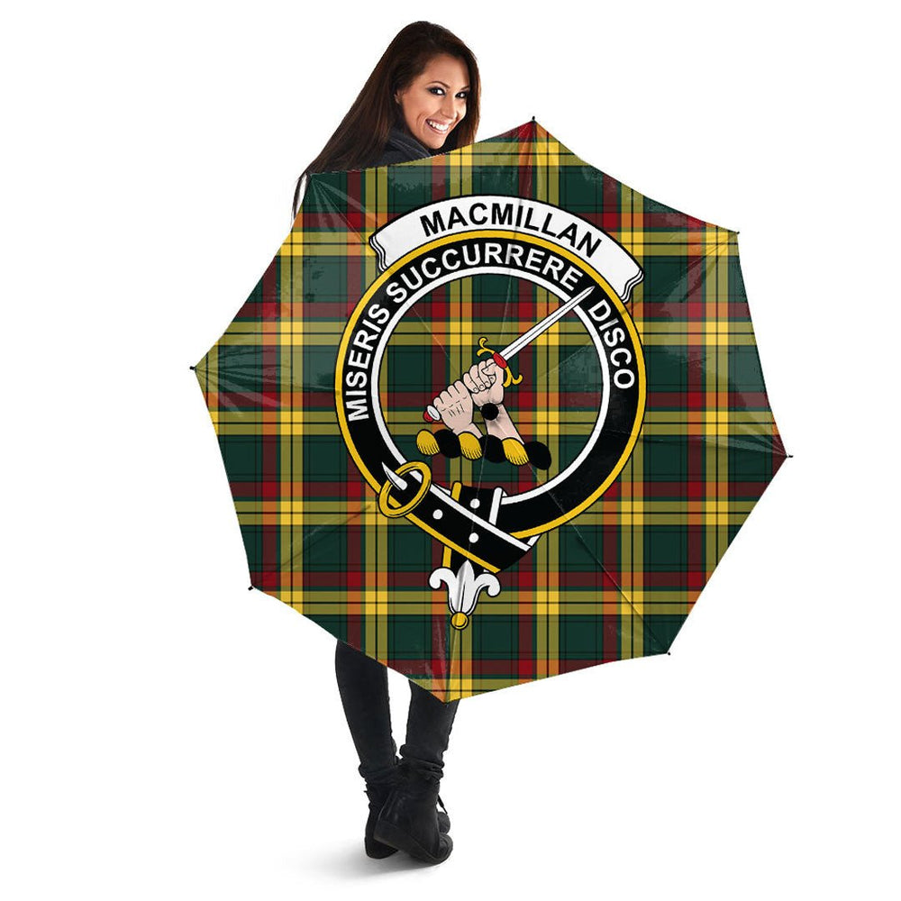 Clan MacMillan Old Modern Tartan Crest Umbrella NY46 Clan MacMillan Tartan Today   