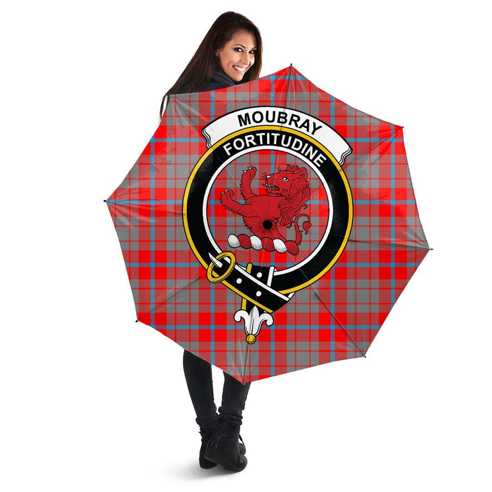 Clan Moubray Tartan Crest Umbrella DD53 Clan Moubray Tartan Today   