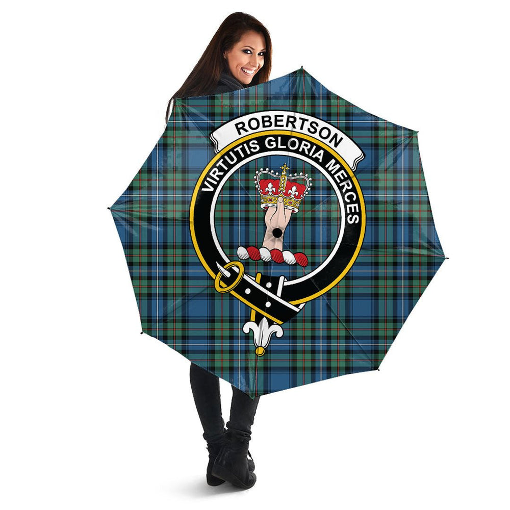 Clan Robertson Hunting Ancient Tartan Crest Umbrella QH17 Clan Robertson Tartan Today   