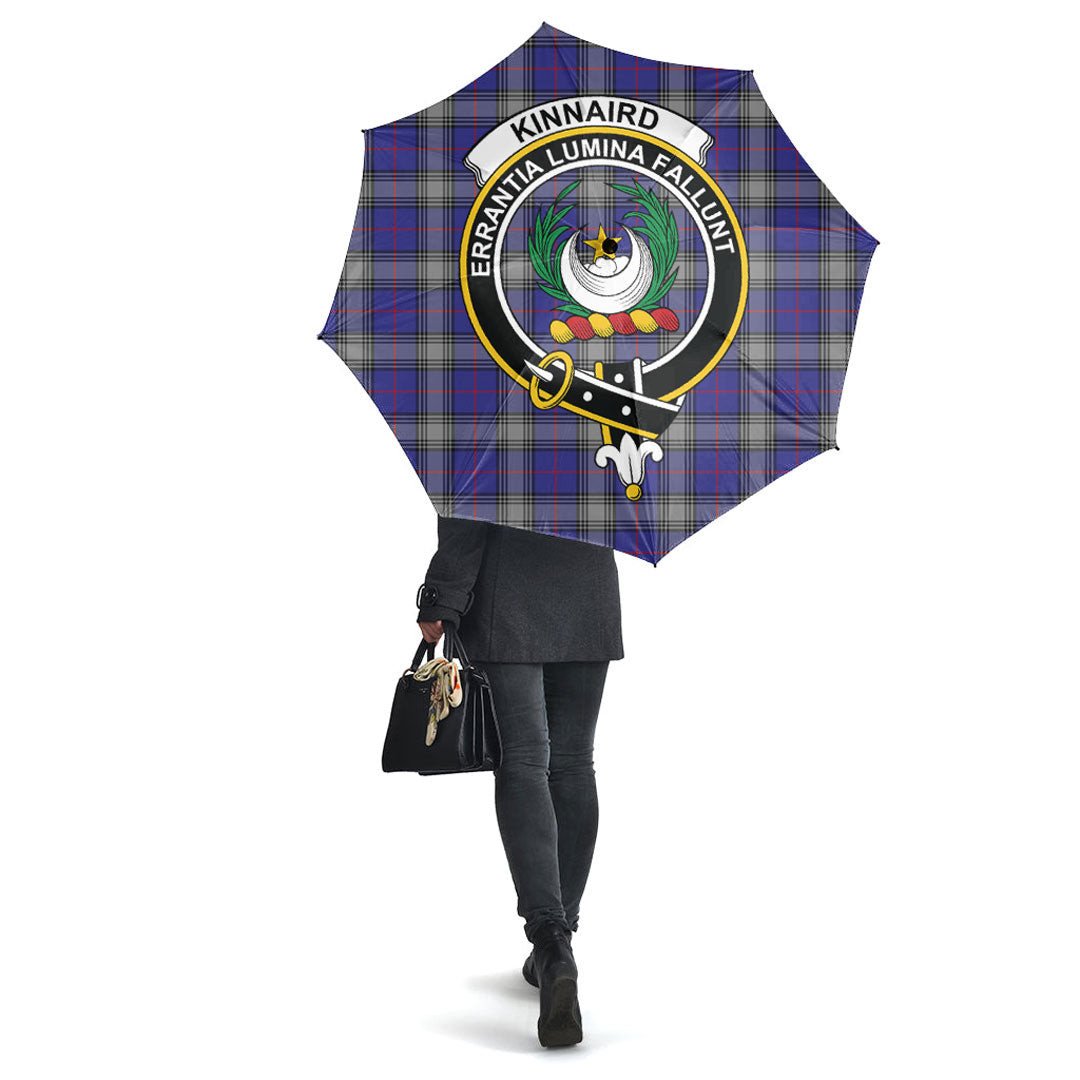 Clan Kinnaird Tartan Crest Umbrella ZC21 Clan Kinnaird Tartan Today   