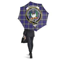 Clan Kinnaird Tartan Crest Umbrella ZC21 Clan Kinnaird Tartan Today   
