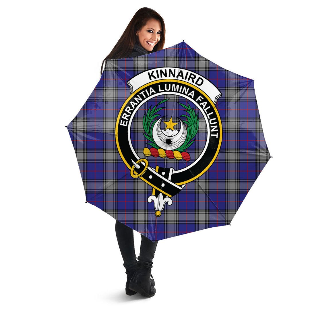 Clan Kinnaird Tartan Crest Umbrella ZC21 Clan Kinnaird Tartan Today   