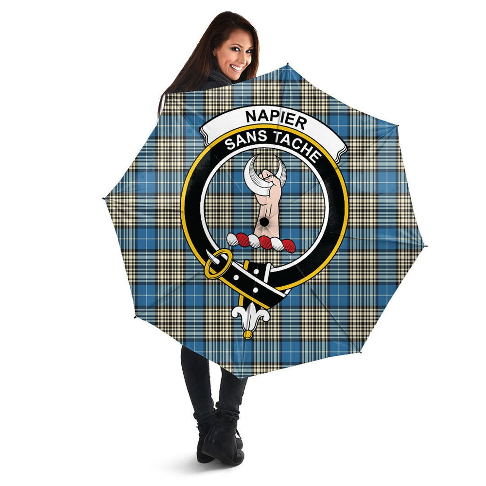 Clan Napier Ancient Tartan Crest Umbrella AB25 Clan Napier Tartan Today   