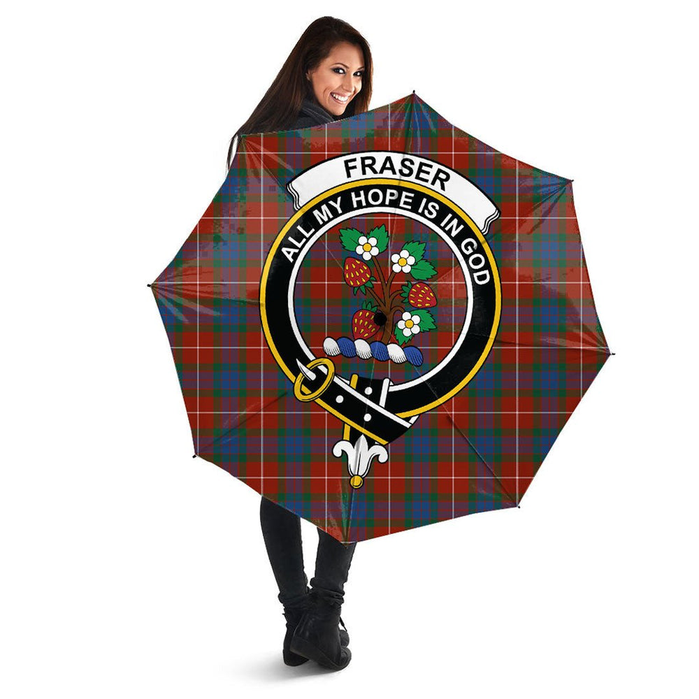 Clan Fraser Ancient Tartan Crest Umbrella LV40 Clan Fraser Tartan Today   