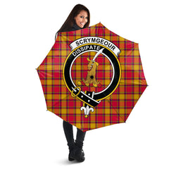 Clan Scrymgeour Tartan Crest Umbrella UL16 Clan Scrymgeour Tartan Today   