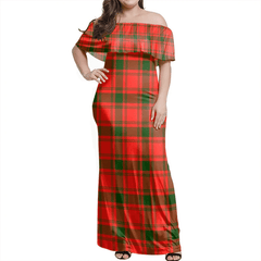 Clan MacQuarrie Modern Tartan Hawaii Dress TV43 Clan MacQuarrie Tartan Hawaii Dress   