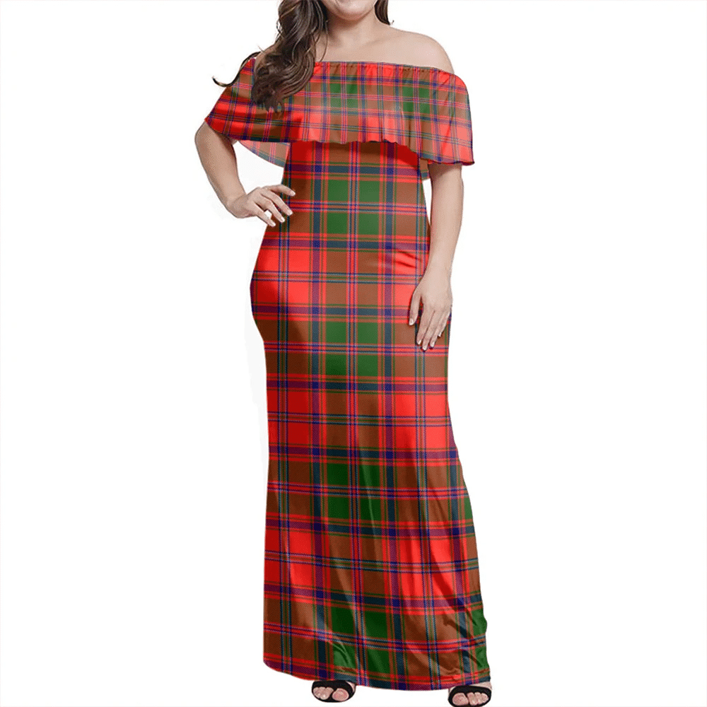 Clan Stewart Of Appin Modern Tartan Hawaii Dress JC34 Clan Stewart of Appin Tartan Hawaii Dress   