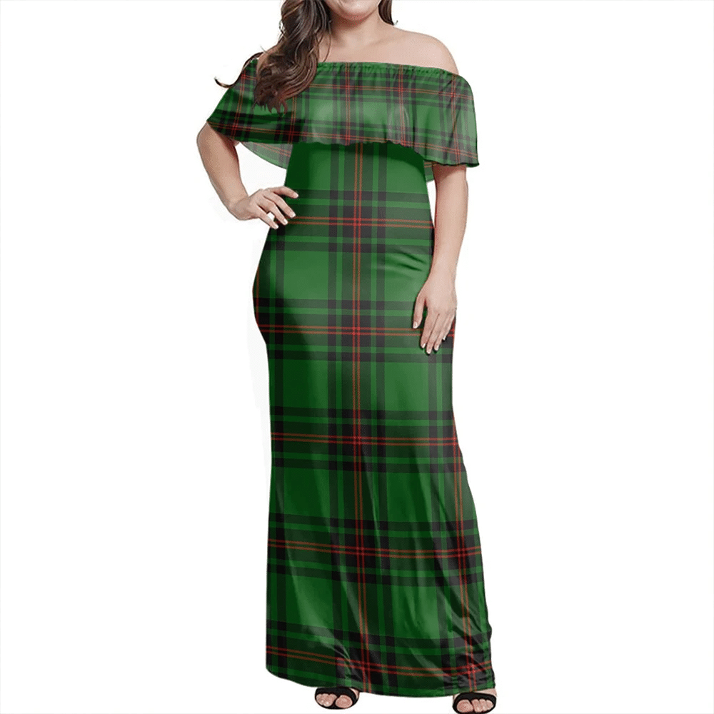 Clan Fife District Tartan Hawaii Dress TJ16  Tartan Hawaii Dress   
