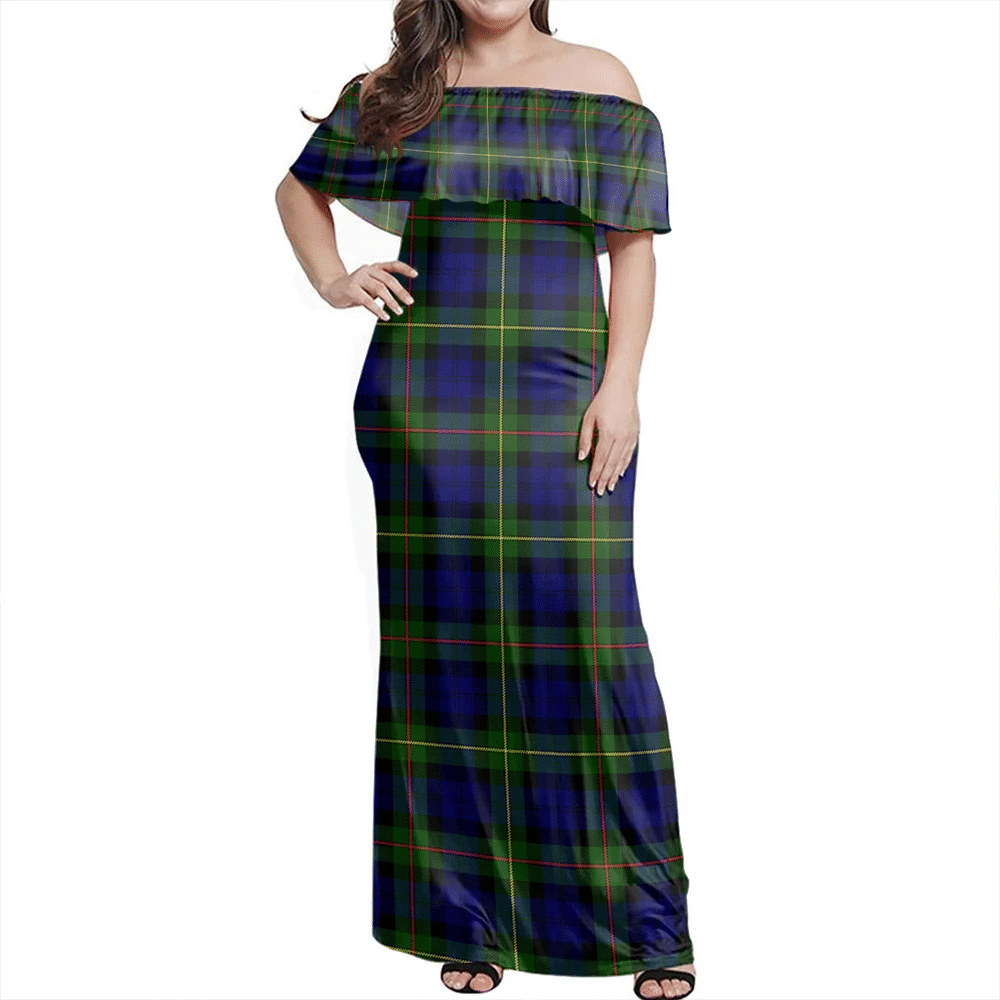 Clan MacEwen Modern Tartan Hawaii Dress UU85 Clan MacEwen_MacEwan Tartan Hawaii Dress   
