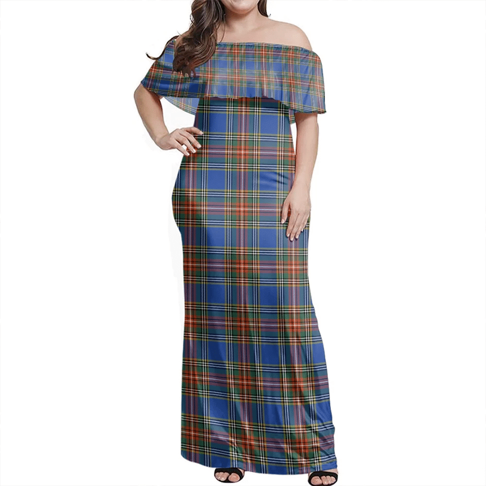 Clan MacBeth Ancient Tartan Hawaii Dress LA56 Clan MacBeth Tartan Hawaii Dress   