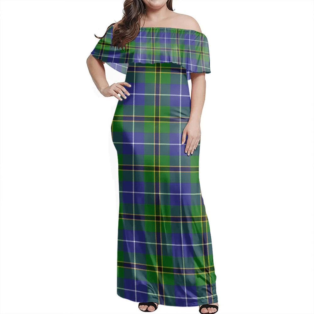 Clan Turnbull Hunting Tartan Hawaii Dress OV27 Clan Turnbull Tartan Hawaii Dress   
