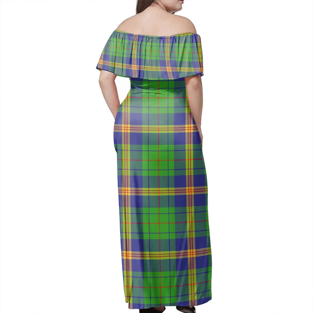 Clan New Mexico Tartan Hawaii Dress WS53  Tartan Hawaii Dress   