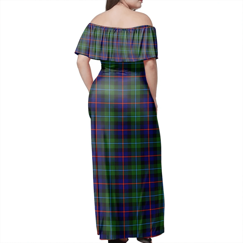 Clan Campbell Of Cawdor Modern Tartan Hawaii Dress XE36 Clan Campbell of Cawdor Tartan Hawaii Dress   