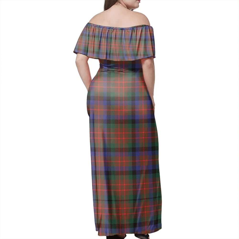 Clan MacDuff Hunting Modern Tartan Hawaii Dress TK64 Clan MacDuff Tartan Hawaii Dress   