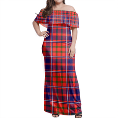 Clan Clan Cameron Of Lochiel Modern Tartan Hawaii Dress FI86 Clan Cameron Tartan Hawaii Dress   