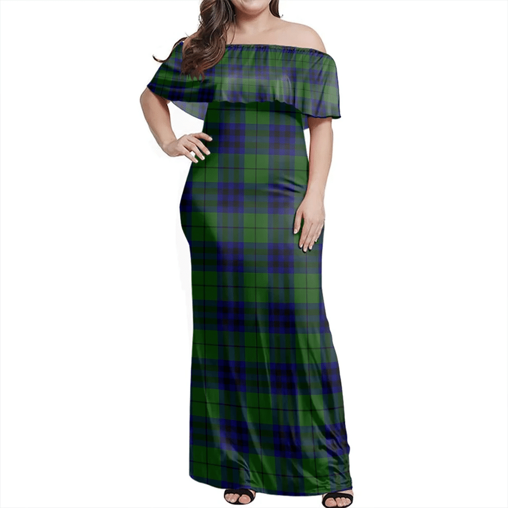 Clan Keith Modern Tartan Hawaii Dress SA94 Clan Keith Tartan Hawaii Dress   