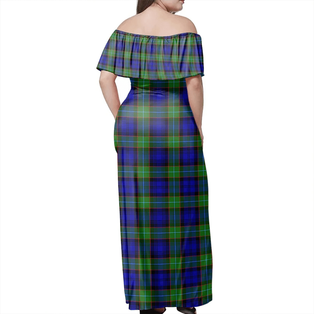 Clan Sempill Modern Tartan Hawaii Dress OP84 Clan Sempill Tartan Hawaii Dress   