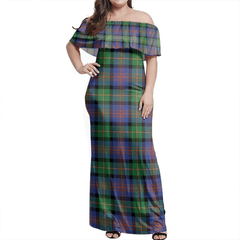 Clan Logan Ancient Tartan Hawaii Dress AI46 Clan Logan Tartan Hawaii Dress   