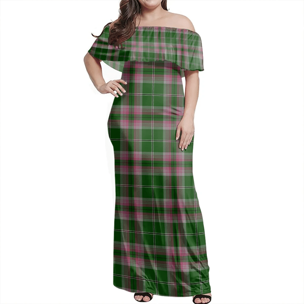 Clan Gray Hunting Tartan Hawaii Dress EH61 Clan Gray Tartan Hawaii Dress   