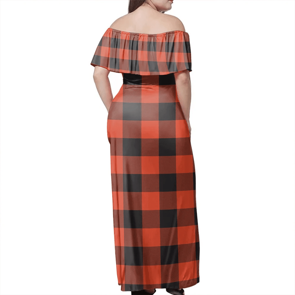 Clan Rob Roy MacGregor Ancient Tartan Hawaii Dress AQ35 Clan MacGregor Tartan Hawaii Dress   