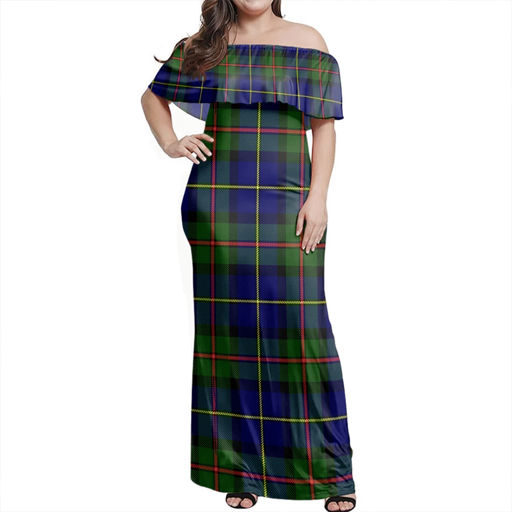 Clan MacLeod Of Harris Modern Tartan Hawaii Dress FP83  Tartan Hawaii Dress   