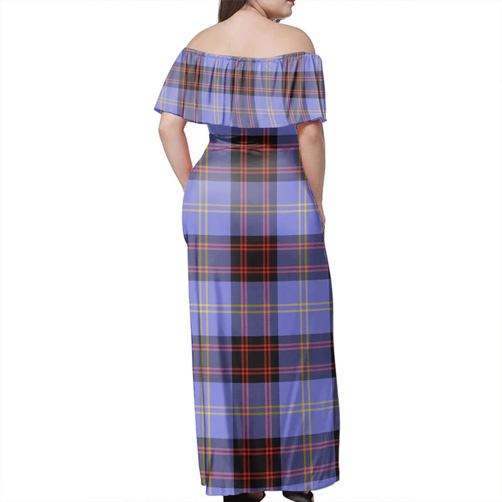 Clan Rutherford Tartan Hawaii Dress QA75 Clan Rutherford Tartan Hawaii Dress   