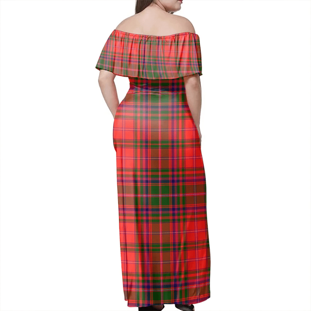 Clan MacDougall Modern Tartan Hawaii Dress WV93 Clan MacDougall Tartan Hawaii Dress   