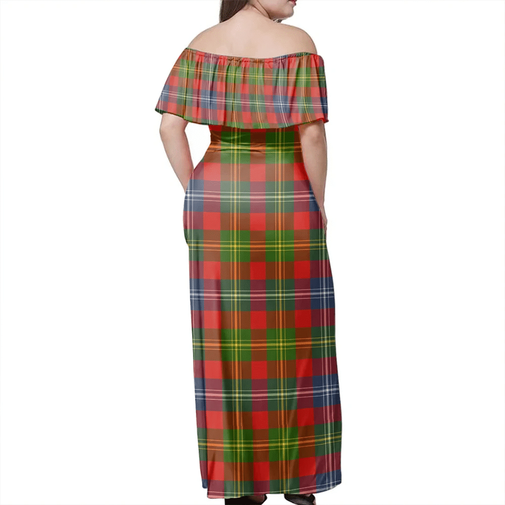 Clan Forrester Tartan Hawaii Dress BQ26 Clan Forrester Tartan Hawaii Dress   