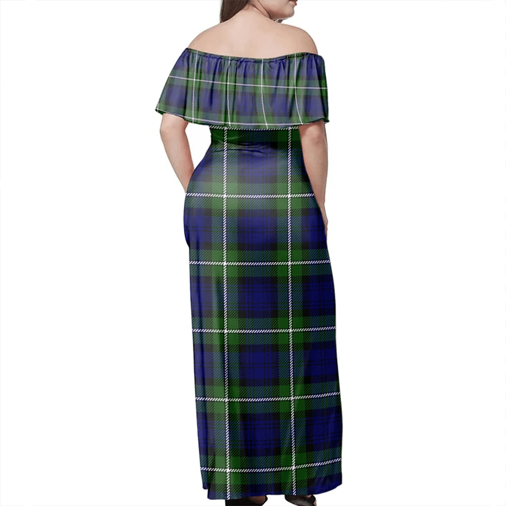 Clan Forbes Modern Tartan Hawaii Dress WM64 Clan Forbes Tartan Hawaii Dress   