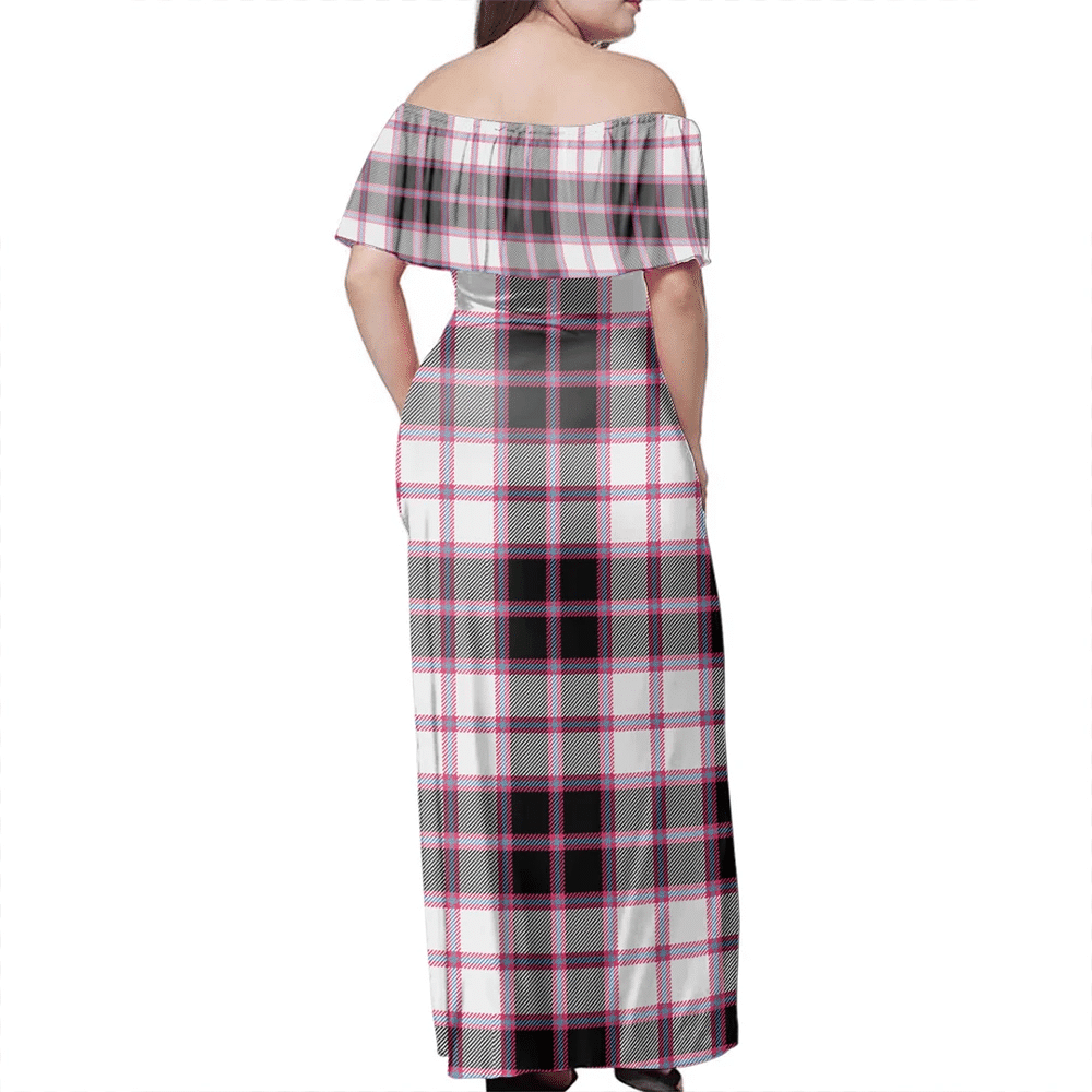 Clan MacPherson Hunting Modern Tartan Hawaii Dress XC54 Clan MacPherson Tartan Hawaii Dress   