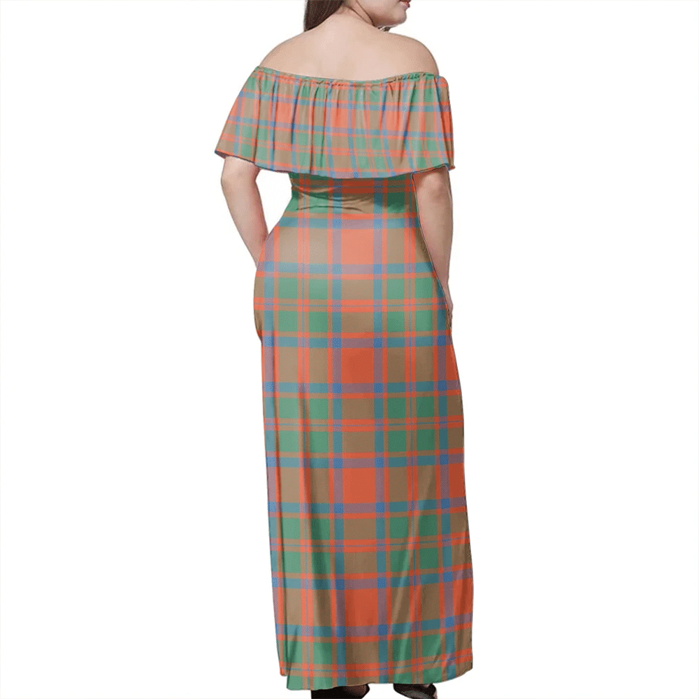 Clan MacKintosh Ancient Tartan Hawaii Dress LK52 Clan MacKintosh / MacIntosh Tartan Hawaii Dress   