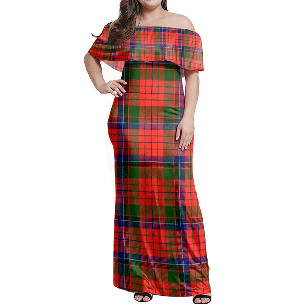 Clan Nicolson Modern Tartan Hawaii Dress HR50 Clan Nicolson Tartan Hawaii Dress   