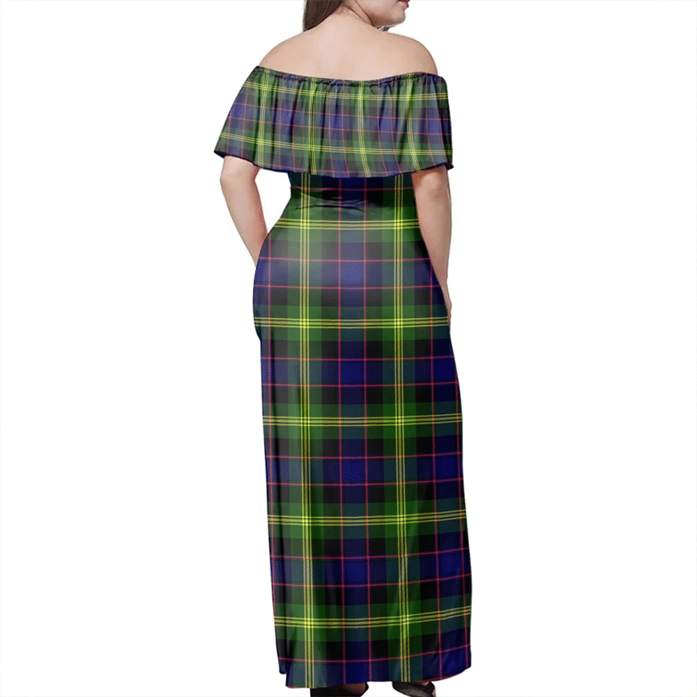 Clan Watson Modern Tartan Hawaii Dress PI49 Clan Watson Tartan Hawaii Dress   