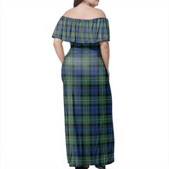 Clan Forbes Ancient Tartan Hawaii Dress DK53 Clan Forbes Tartan Hawaii Dress   