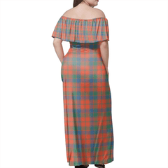 Clan Robertson Ancient Tartan Hawaii Dress PH86 Clan Robertson Tartan Hawaii Dress   