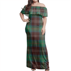Clan Chisholm Hunting Ancient Tartan Hawaii Dress VW88 Clan Chisholm Tartan Hawaii Dress   