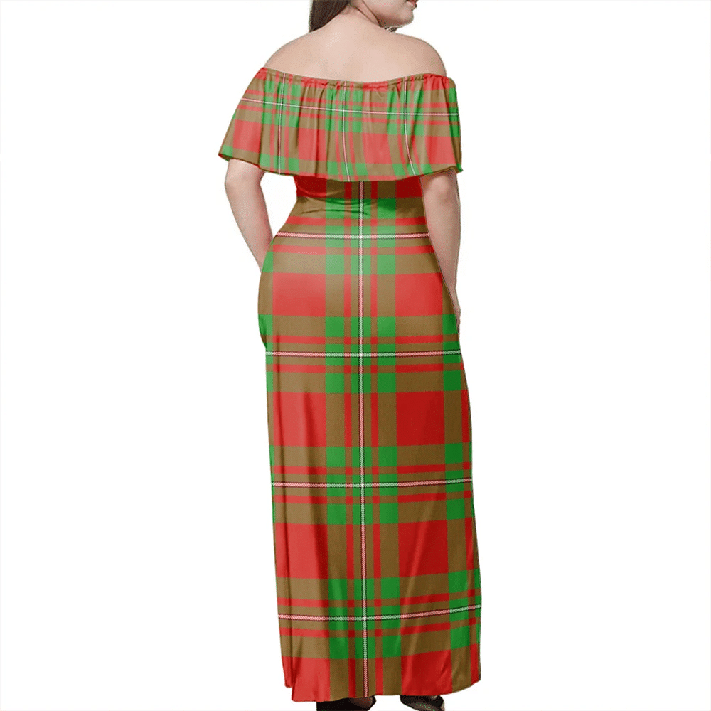 Clan MacGregor Modern Tartan Hawaii Dress UA53 Clan MacGregor Tartan Hawaii Dress   