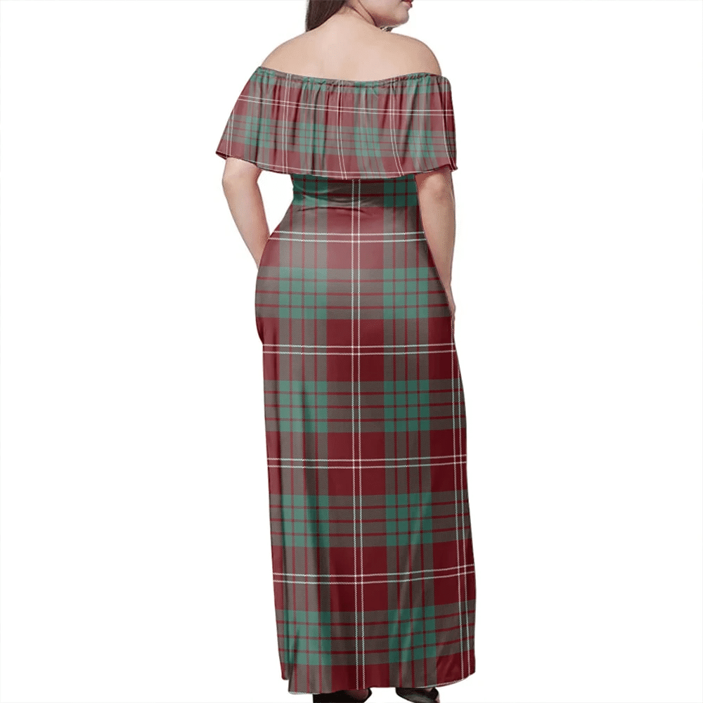 Clan Crawford Modern Tartan Hawaii Dress CO16 Clan Crawford Tartan Hawaii Dress   