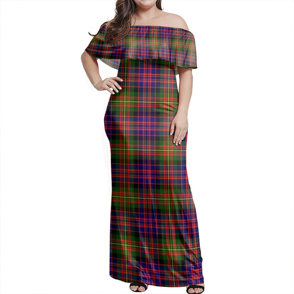 Clan Carnegie Modern Tartan Hawaii Dress FR31 Clan Carnegie Tartan Hawaii Dress   