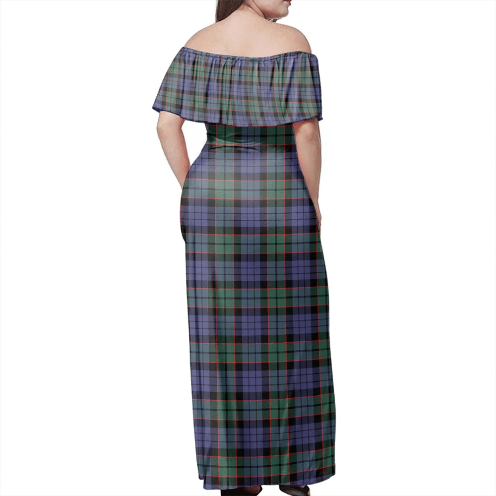 Clan Fletcher Modern Tartan Hawaii Dress LV32 Clan Fletcher Tartan Hawaii Dress   