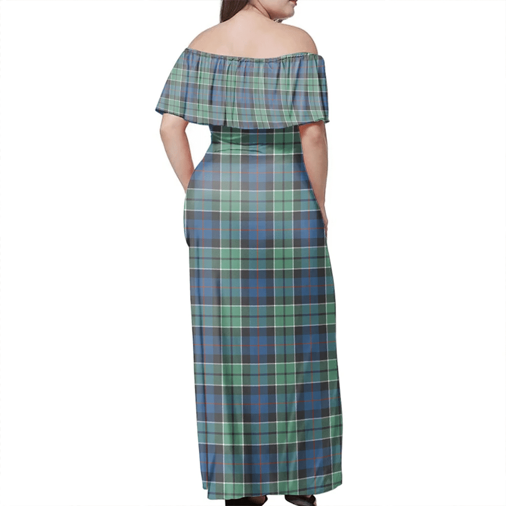 Clan Leslie Hunting Tartan Hawaii Dress JX24 Clan Leslie Tartan Hawaii Dress   