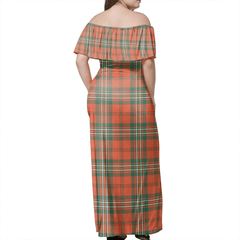 Clan Scott Ancient Tartan Hawaii Dress TD60 Clan Scott (Scott Tartan) Tartan Hawaii Dress   