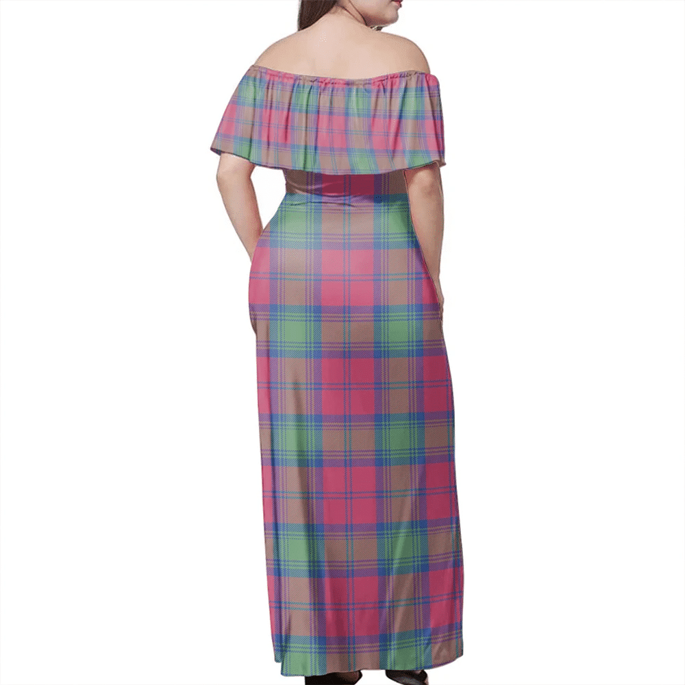 Clan Lindsay Ancient Tartan Hawaii Dress UT49 Clan Lindsay Tartan Hawaii Dress   