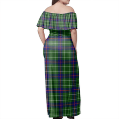 Clan Duncan Modern Tartan Hawaii Dress VY63 Clan Duncan Tartan Hawaii Dress   
