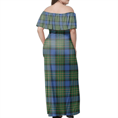 Clan MacLaren Ancient Tartan Hawaii Dress NQ67  Tartan Hawaii Dress   