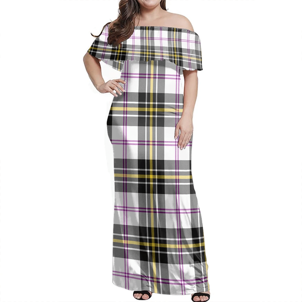 Clan MacPherson Dress Modern Tartan Hawaii Dress FX72 Clan MacPherson Tartan Hawaii Dress   
