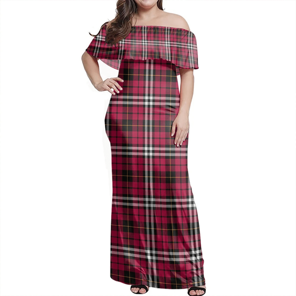 Clan Little Tartan Hawaii Dress NM59 Clan Little Tartan Hawaii Dress   