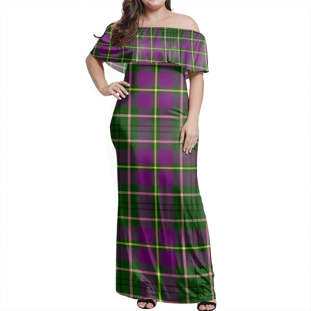 Clan Taylor Tartan Hawaii Dress QM58 Clan Taylor Tartan Hawaii Dress   